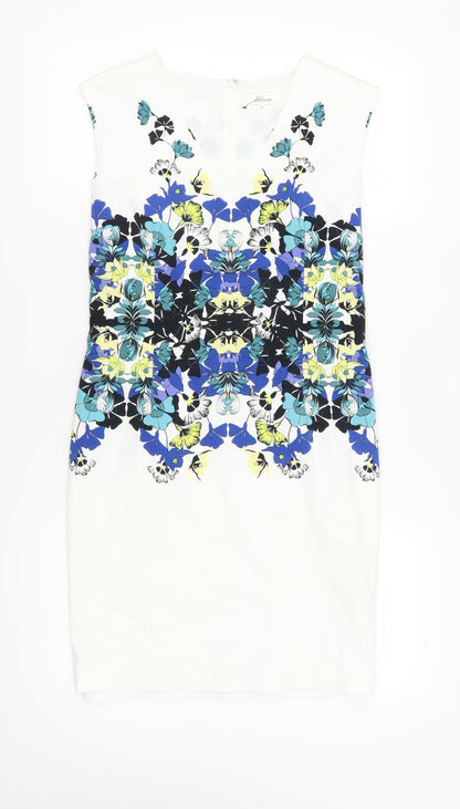 Linea Women's Multicoloured Sheath Dress Size 12