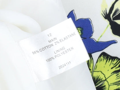 Linea Women's Multicoloured Sheath Dress Size 12