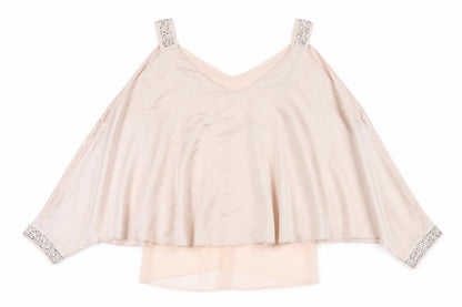 Womens UK Size M Star by Julien Macdonald Beige Camisole Blouse