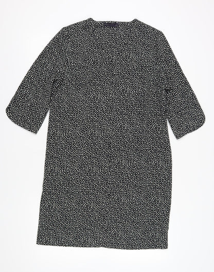Marks and Spencer Women's Black Shift Dress Size 14