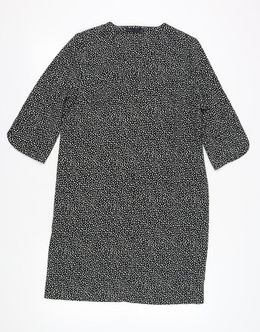 Marks and Spencer Women's Black Shift Dress Size 14
