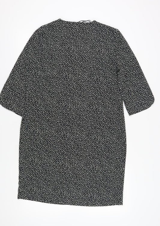 Marks and Spencer Women's Black Shift Dress Size 14