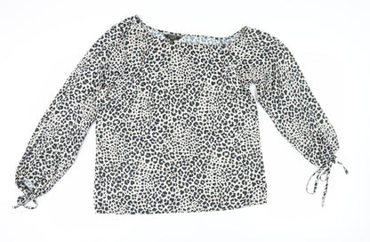 Womens UK Size 18 Lipsy Multicoloured Basic Blouse