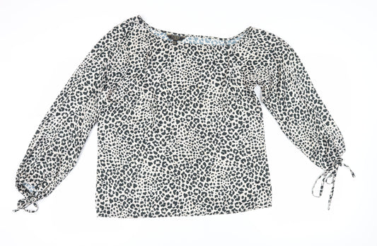 Womens UK Size 18 Lipsy Multicoloured Basic Blouse