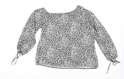Womens UK Size 18 Lipsy Multicoloured Basic Blouse