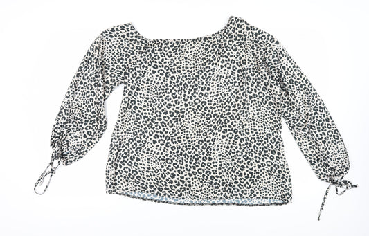 Womens UK Size 18 Lipsy Multicoloured Basic Blouse
