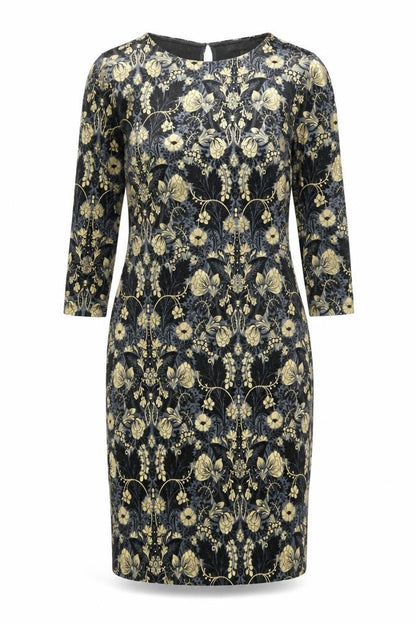 Oasis Women's Floral Sheath Dress M Multicoloured