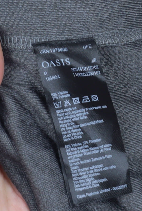 Oasis Women's Floral Sheath Dress M Multicoloured