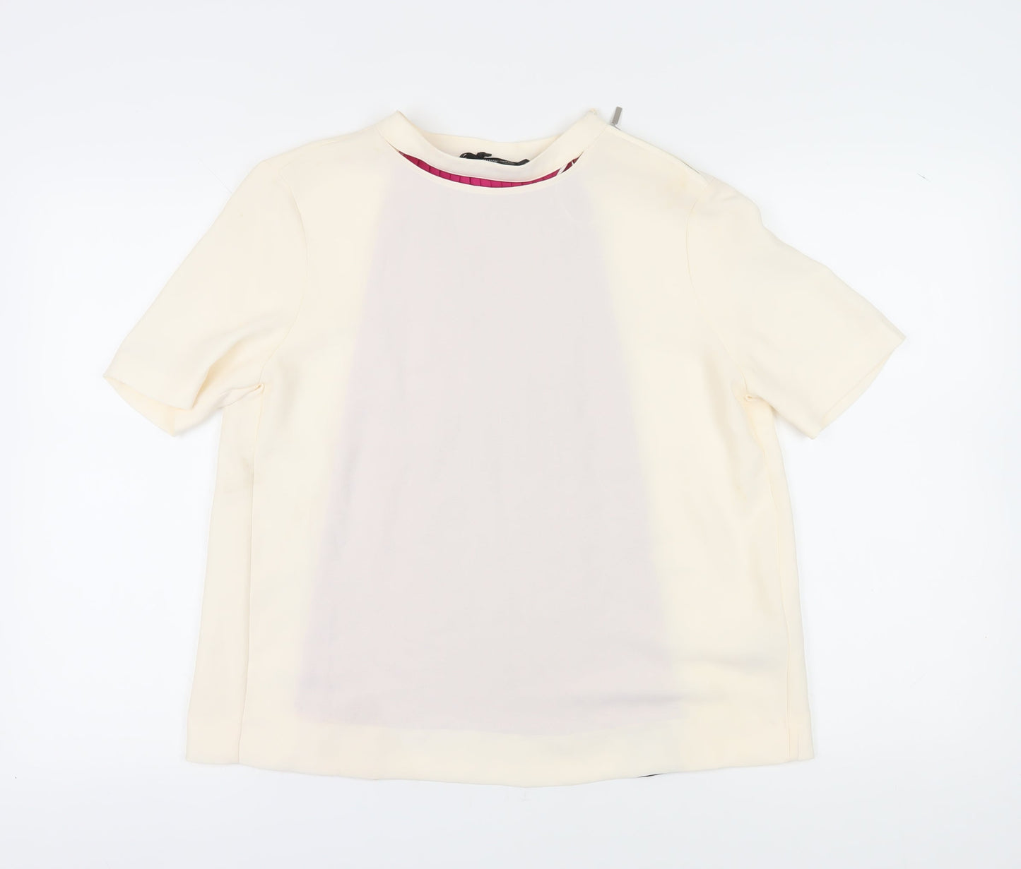 Womens UK Size 10 Marks and Spencer Ivory  Blouse