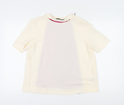Womens UK Size 10 Marks and Spencer Ivory  Blouse
