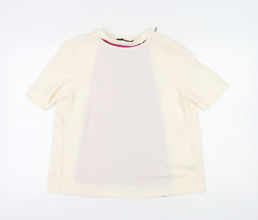 Womens UK Size 10 Marks and Spencer Ivory  Blouse