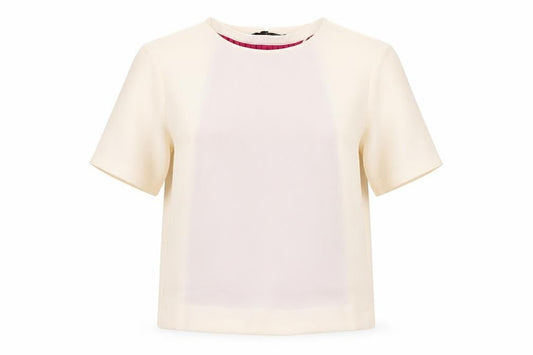 Womens UK Size 10 Marks and Spencer Ivory  Blouse