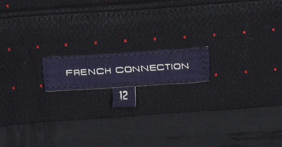 French Connection Women's Black Pencil Skirt Size 12