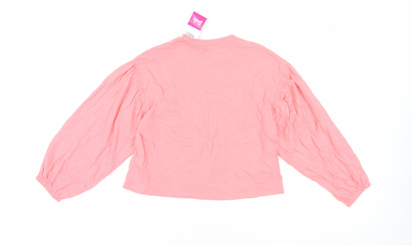 Marks and Spencer Girls Pink Barbie T-Shirt 10-11Y