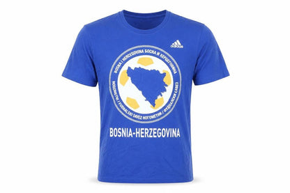 Mens UK Size M adidas Blue  T-Shirt