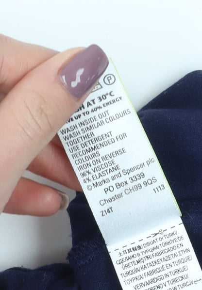 Womens UK Size 18 Marks and Spencer Multicoloured Basic T-Shirt