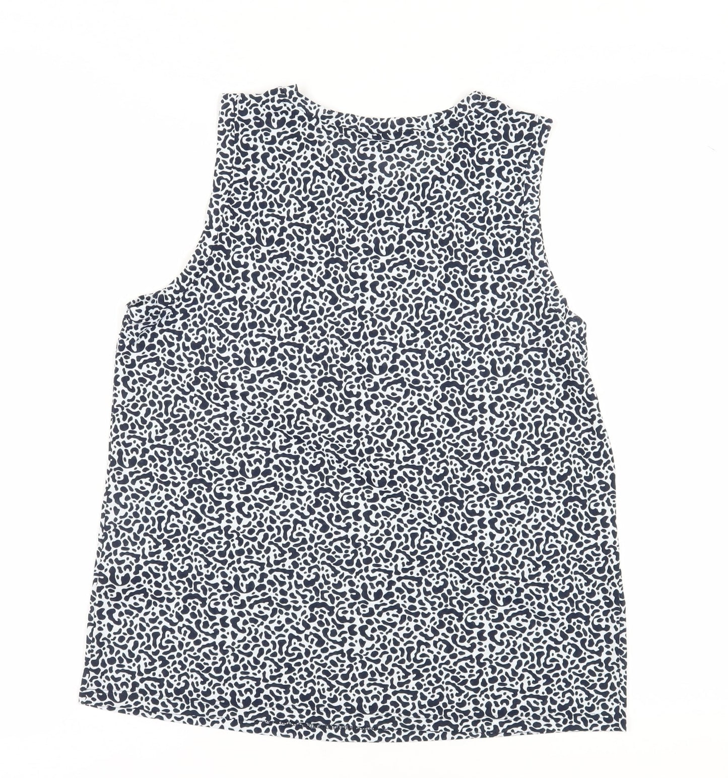 Womens UK Size 12 Marks and Spencer Blue Basic Tank