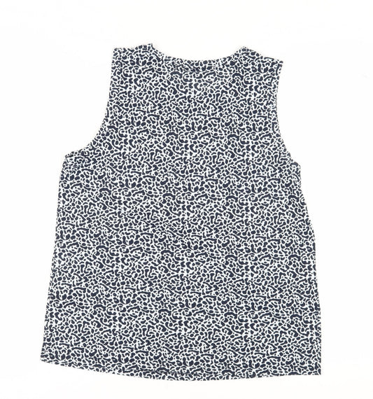 Womens UK Size 12 Marks and Spencer Blue Basic Tank