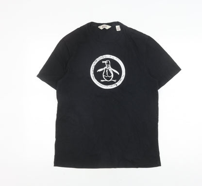 Original Penguin Men's Black Small Graphic T-Shirt