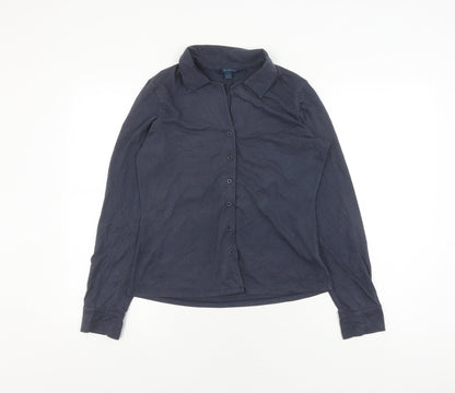 Boden Women's Black Long Sleeve Button-Up Shirt Size S