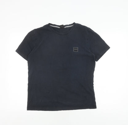 Mens UK Size M HUGO BOSS Black  T-Shirt