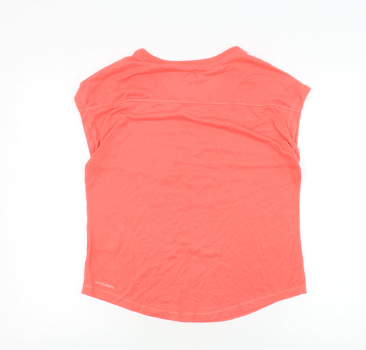 Reebok Women's Pink M Basic Gym T-Shirt