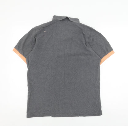 Fred Perry Men's Grey Polo Shirt Size 106 CM