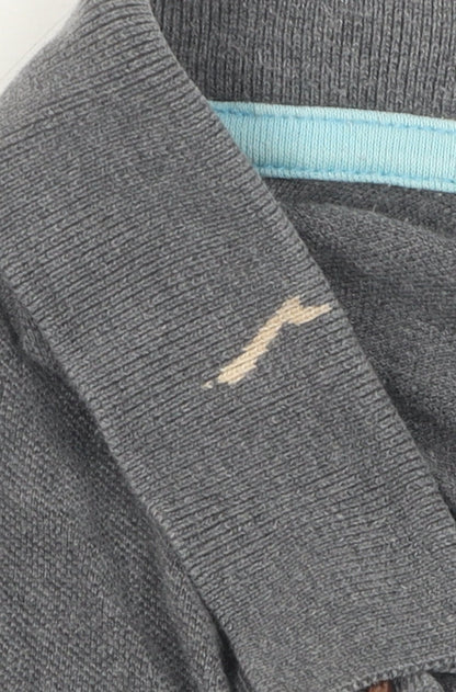 Fred Perry Men's Grey Polo Shirt Size 106 CM