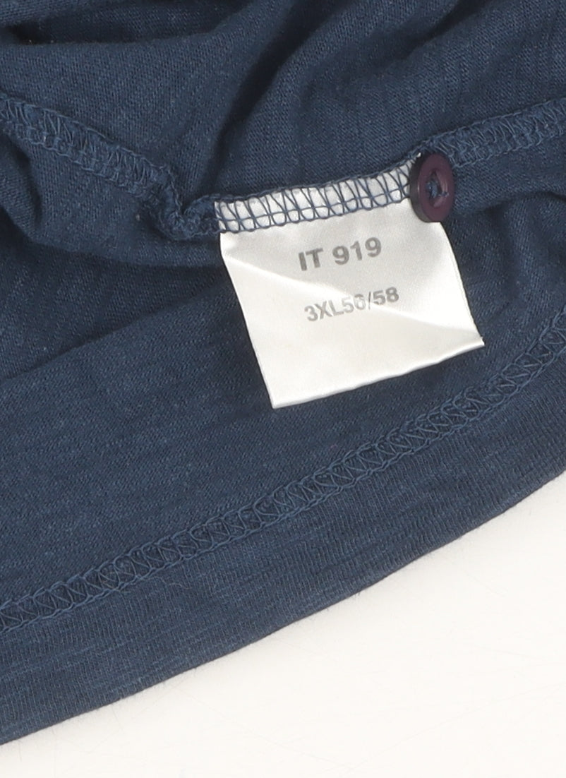 Joe Browns Blue 3XL Men's Short Sleeve Polo