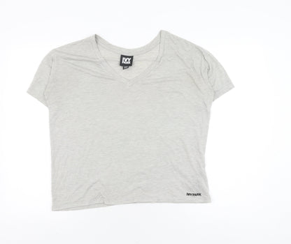 Womens UK Size XS IVY PARK Grey  T-Shirt