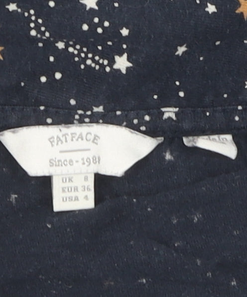 FatFace Women's Blue Graphic Nightshirt Size 8