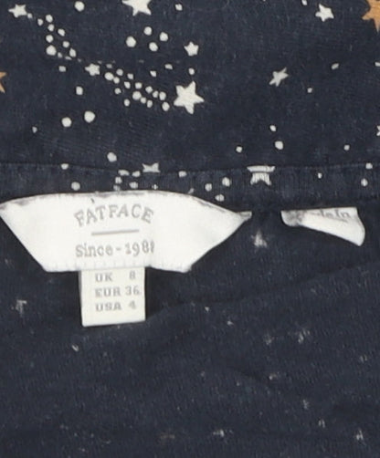 FatFace Women's Blue Graphic Nightshirt Size 8