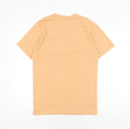 Mens UK Size S Easy Beige  T-Shirt