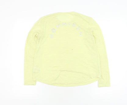 Röhnisch Women's Yellow Long Sleeve Activewear Top Medium