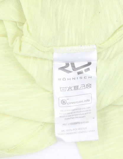 Röhnisch Women's Yellow Long Sleeve Activewear Top Medium