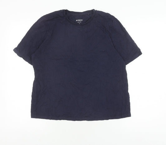 Boden Blue Unisex T-Shirt M Cotton Crew Neck