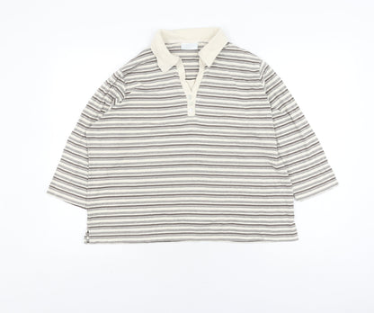 Womens UK Size XL Cotswold Collections Grey Basic Polo