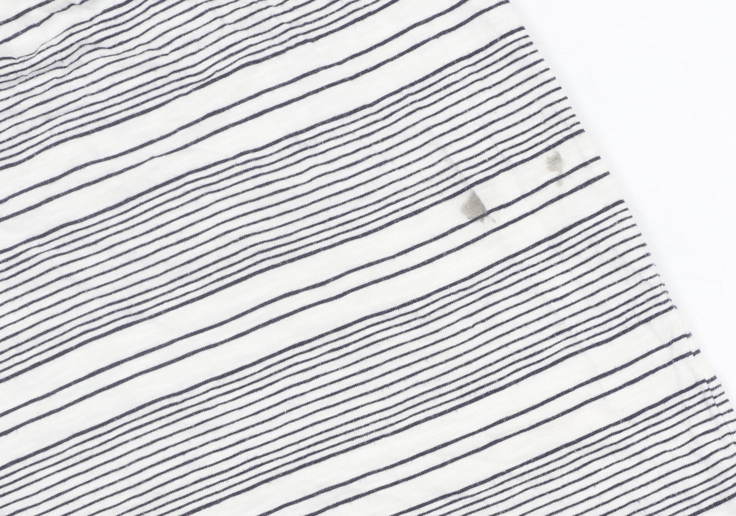 GAP Women's Black White Striped Tank Dress L