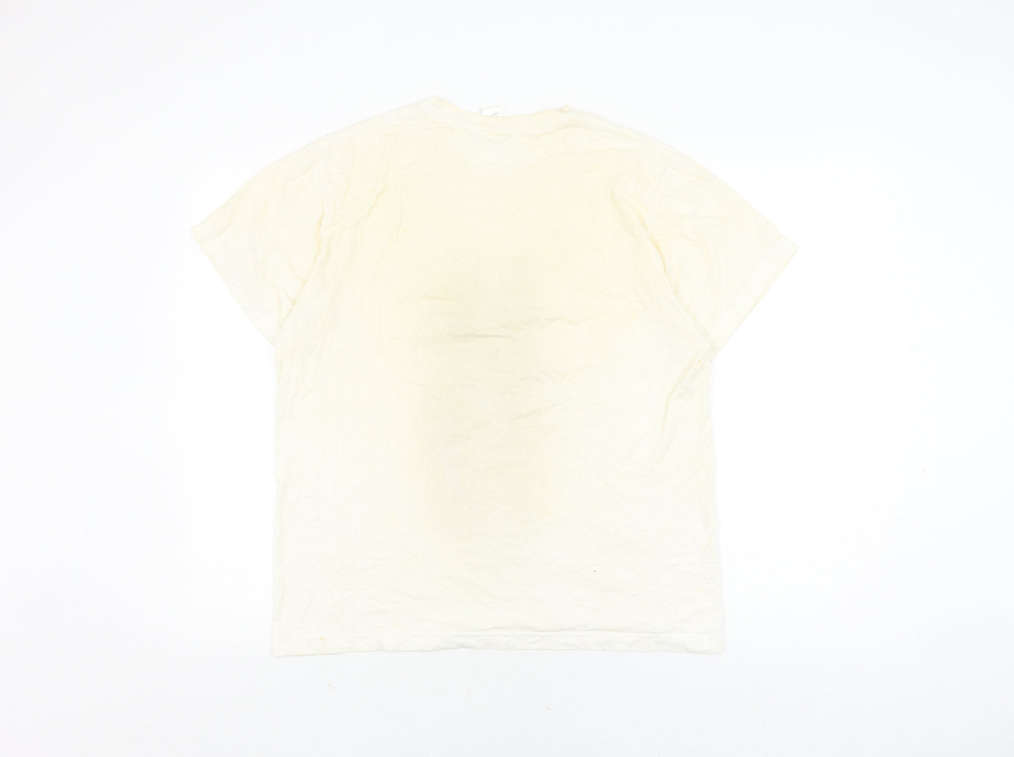 Unisex Adults UK Size M Stedman White Jersey T-Shirt