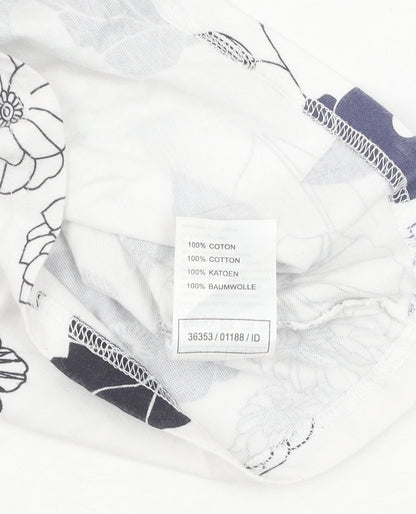 Damart Women's Multicoloured Floral T-Shirt L