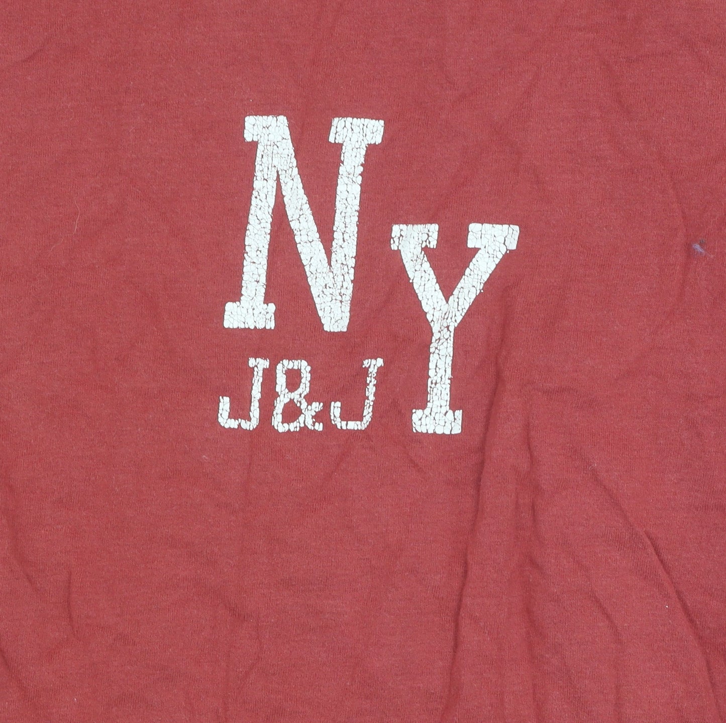 Jack & Jones Vintage Red Men's XL Logo T-Shirt