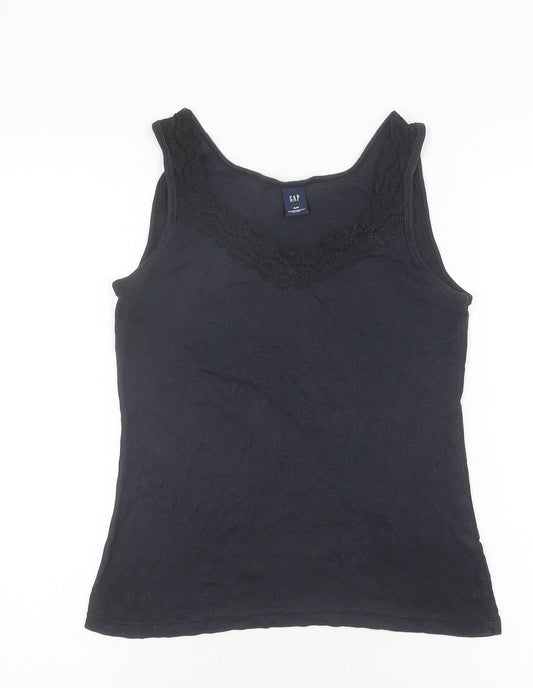 Womens UK Size S Gap Black  Tank