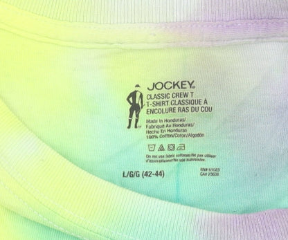 Jockey Multicoloured Crew Neck Unisex T-Shirt L