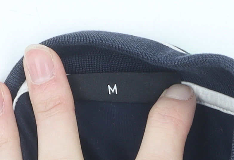 Lagerfeld Men's Blue Polo Shirt Medium