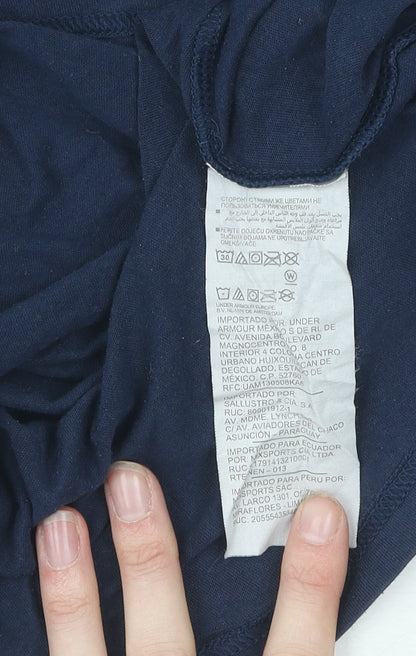 Under Armour Men's Blue Relaxed Fit T-Shirt M