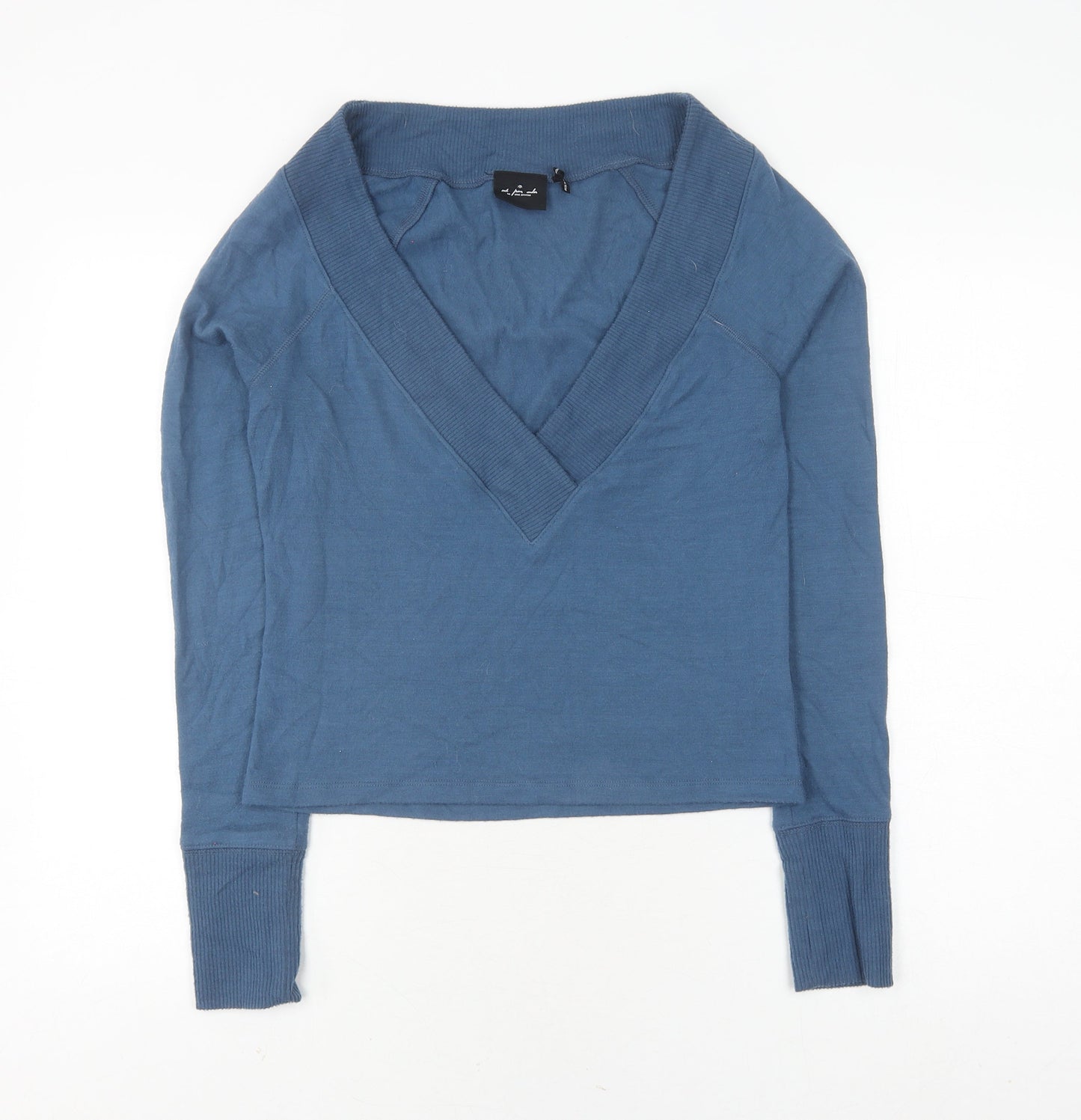 Womens UK Size M Urban Outfitters Blue Pullover Jumper