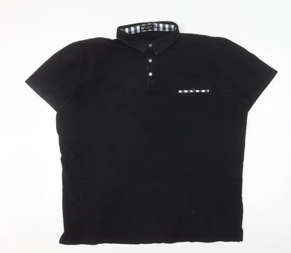 STTL2MC Men's Black 3XL Polo Shirt