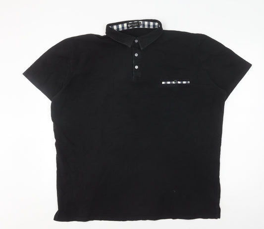 STTL2MC Men's Black 3XL Polo Shirt