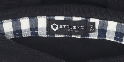 STTL2MC Men's Black 3XL Polo Shirt