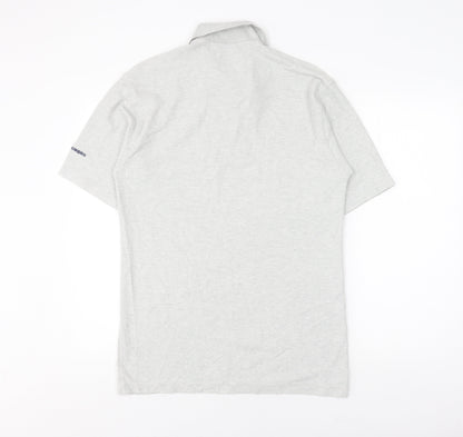 Umbro Men’s Grey Cotton Collared T-Shirt L